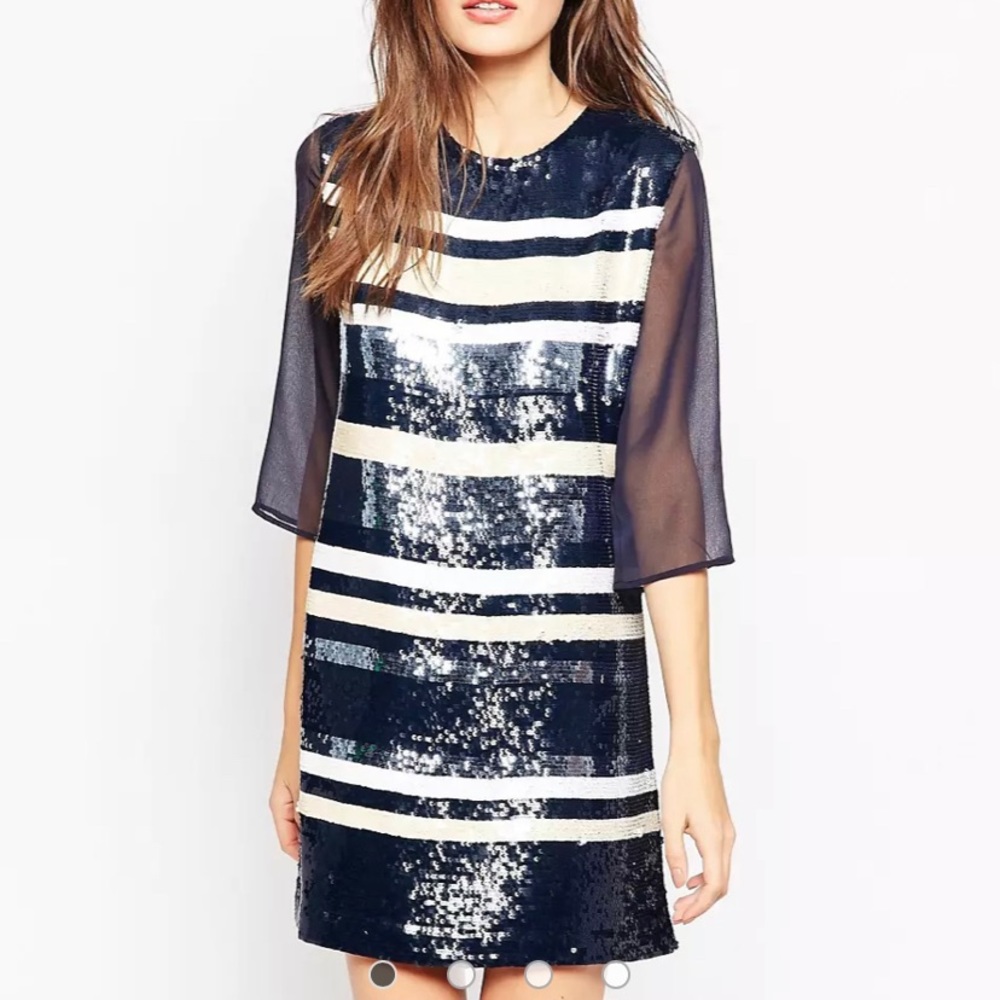 French Connection Fast Summa Sequins Dress